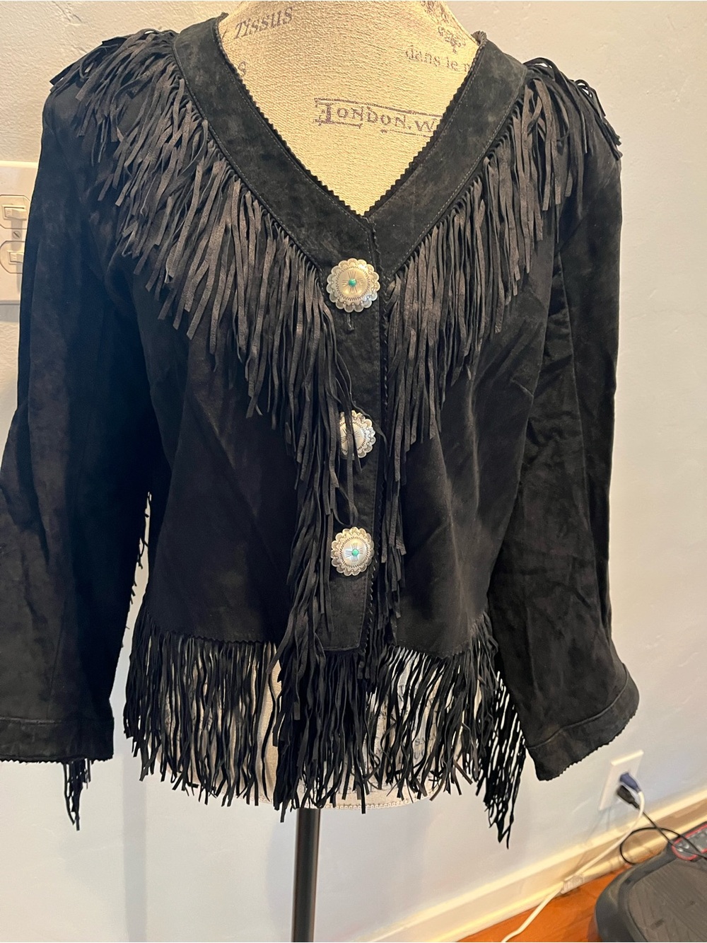 S.H.E. Austin Texas Leather Jacket/Top Size L